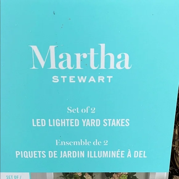 Martha Stewart Brown LED Bunny Yard Stakes - Picture 2 of 10
